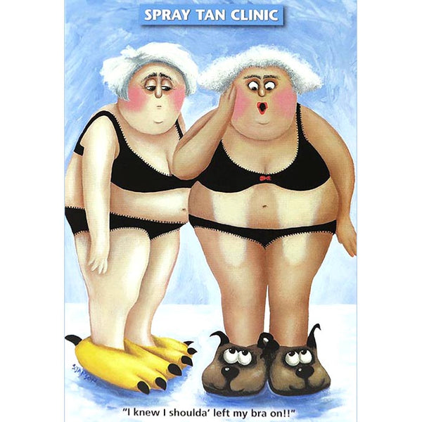 Greeting Cards - Spray Tan