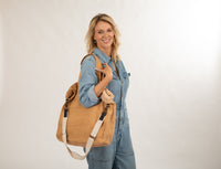 Oversized Juco Tote - Tan