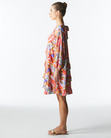 Midsummer Mini Dress - Sunset Palm