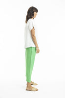 Linen Pant - Parrot