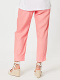 Sarah Linen Pant - Coral