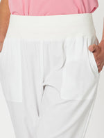 Sarah Linen Pant - White