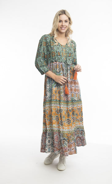 Beethoven Maxi Layers Dress