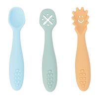 Silicone Cutlery Set - Seaside