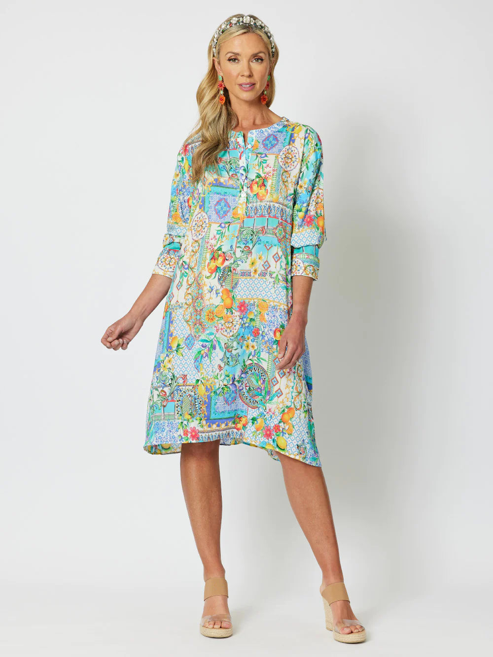 Portofino Dress - Multi – 2 Fat Ladies