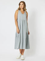 Veuve Jersey Dress - Grey Marle