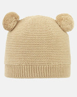 Organic Beanie Snowy - Driftwood