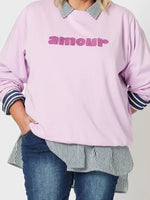 Amour Sweatshirt - Orchid