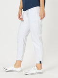 Isabella Cotton Pant - White