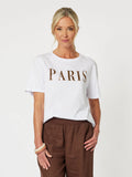 Paris Beaded T-Shirt - Bronze