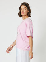 Happy Sunday Tee - Pink