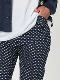 Pretty Bow Pants - Navy