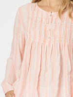 Venice Stripe Tunic - Papaya