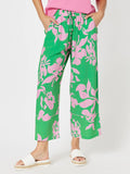 Spring Print Pant - Emerald