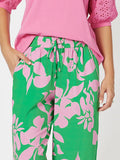 Spring Print Pant - Emerald