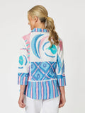 Beach Side Shirt - Blue/Pink