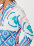 Beach Side Shirt - Blue/Pink