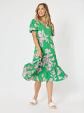 Spring Dress - Emerald