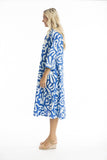 Poplin Print Dress