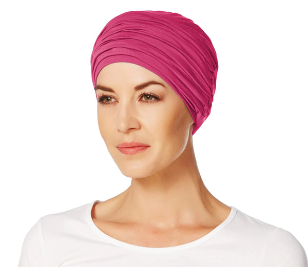 Kiara Headband & Turban - Cerise