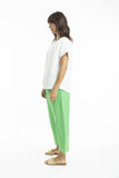 Linen Pant - Parrot