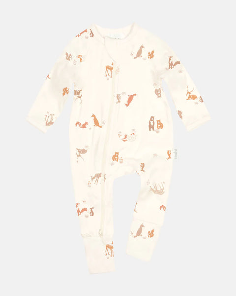 Onesie L/S - Forest Feather