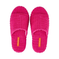 Terry Slide Slippers - Pink