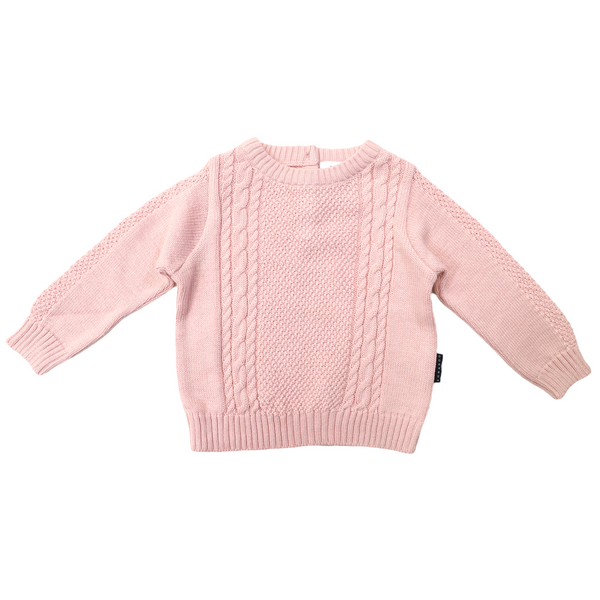 Cable Knit Sweater - Lotus