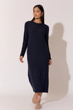 Brielle Knit Dress - Navy