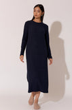 Brielle Knit Dress - Navy