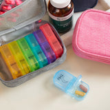 Travel Pill Carrier - Pink