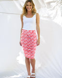 Cara Tube Reverisble Skirt - Bloosom Print