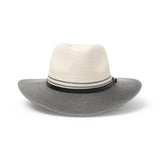 Heritage Town & Country Fedora - Ivory/Black