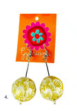 Bobble Earrings - Ochre