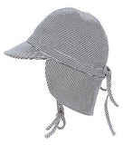 Baby Flap Cap - Periwinkle