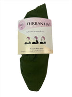 Olive Green Turban Hat