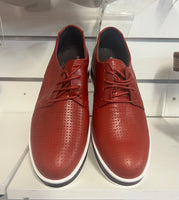 Aco Akram Red Leather Shoes for men and women