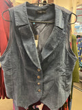 Velvet Waistcoat - Navy