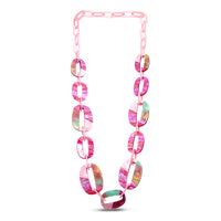 Isabella Necklace - Pink