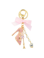 Key Ring - Stiletto Pink