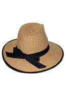 Lois Fedora - Camel/Black