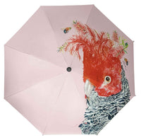 Big Golf Umbrella - Gang-gang Cockatoo