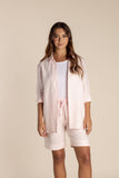 Linen Shirt - Pale Pink