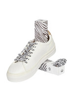 Sliwils Shoelaces - Animal Print Zebra