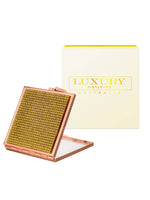 Square Compact Mirror - Gold