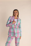 Check Blazer - Multi