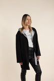 2 Tone Coat - Black/Grey