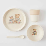 Notting Hill Bear Bamboo Dinner Set