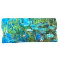 Velour Glasses Case - Nympheas