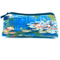 Velour Pouch - Waterlilies